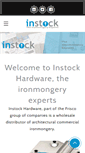 Mobile Screenshot of instockhardware.co.uk